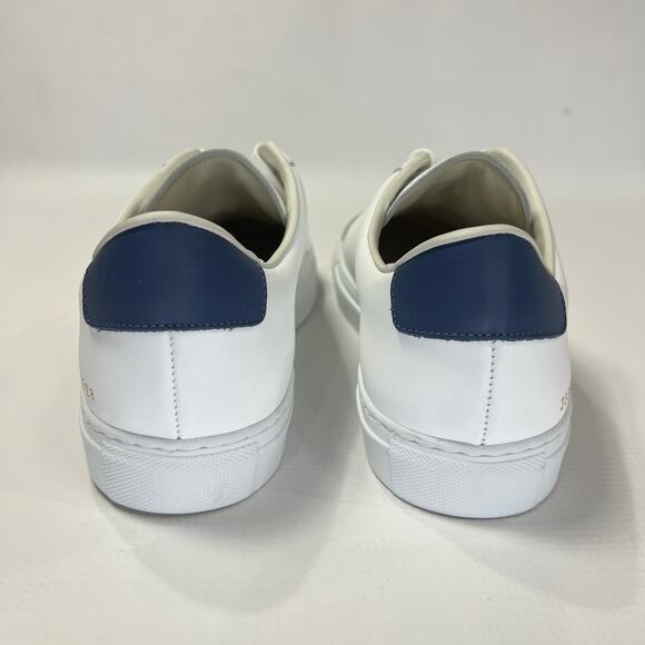 NEW COMMON PROJECTS RETRO Classic Low Sneakers White Navy EU 42 US 9 Shoes ITALY - Picture 8 of 15